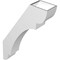 Ekena Millwork 5 1/2-in. W x 20-in. D x 32-in. H Olympic Architectural Grade PVC Knee Brace BRCP055X20X32OLY - alternate 5
